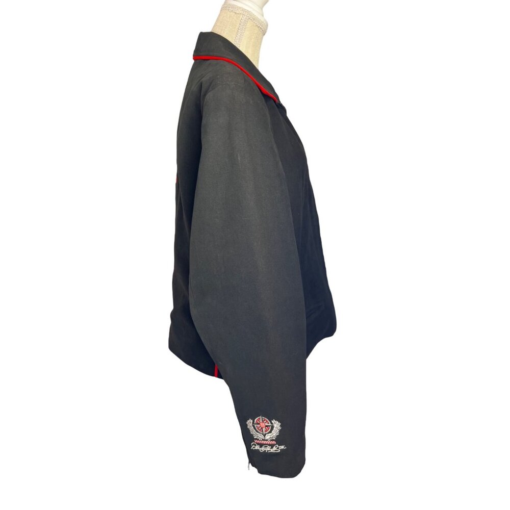 Chase Authentic's NASCAR Dale Earnhardt Jr women's XL Black Zip Up Embroidered - Picture 7 of 10
